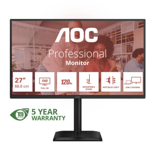 AOC 27  169 IPS 1920X1080 120HZ HDMI DP HUB USB